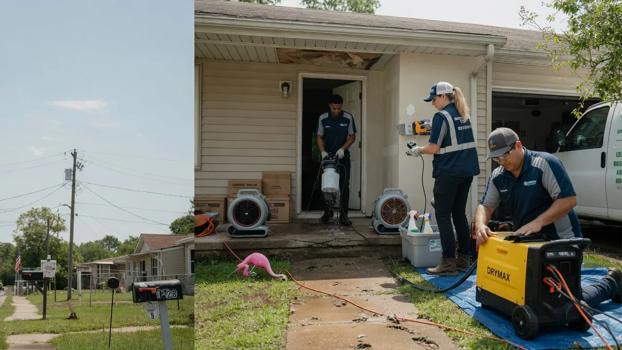 Storm Damage Water Removal in Naval Air Station Jrb, TX near me